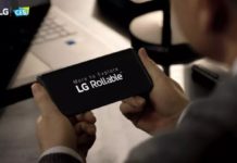 LG Rollable smartphone