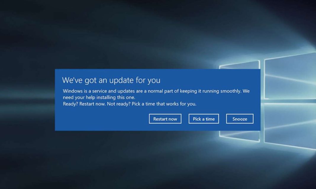 Microsoft fix windows 10 reboot critical error