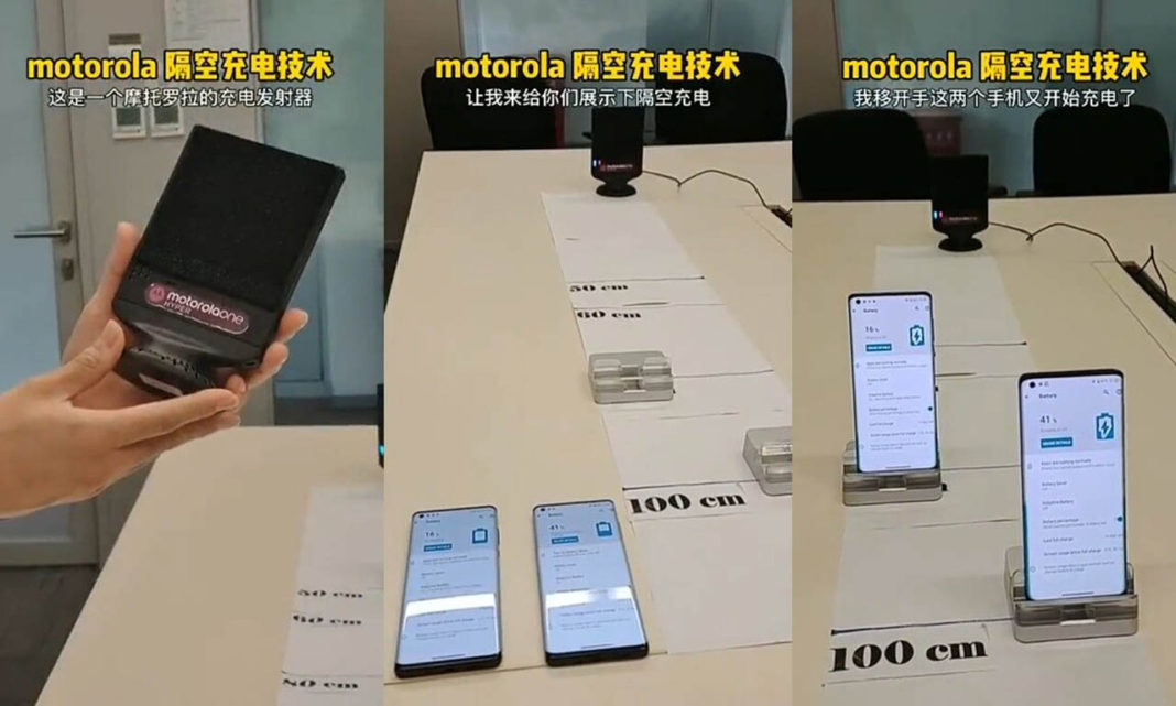 Motorola One Hyper True Wireless Charge