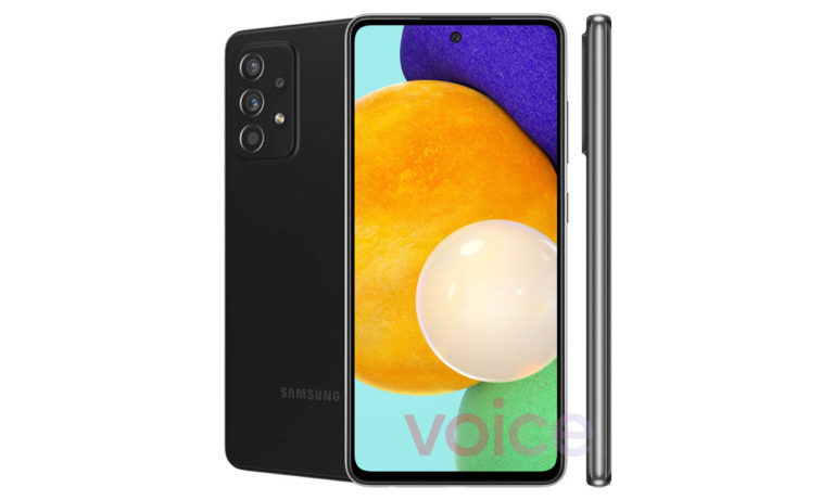 Samsung Galaxy A52 5G and A72 5G renders