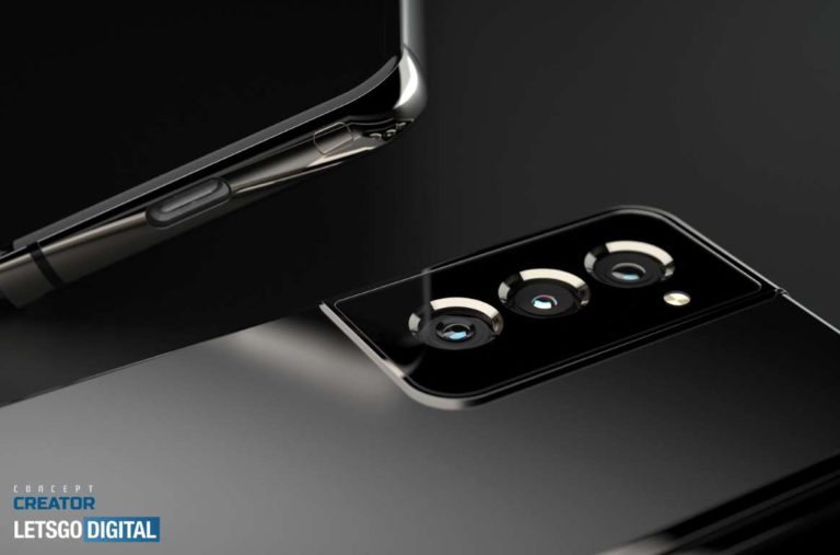 Samsung Galaxy Z Fold 3 3D Renders With S Pen