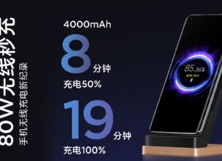 Xiaomi Mi 11 Pro or Ultra 80W wireless charge