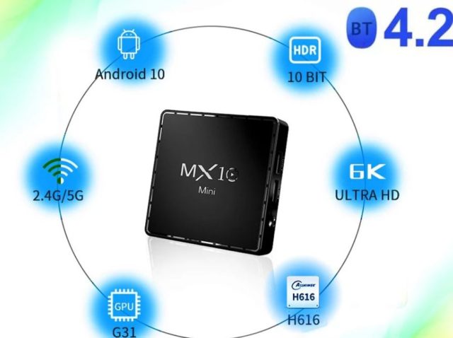 MX10 Mini tv box
