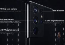 Galaxy S21 Ultra camera preview