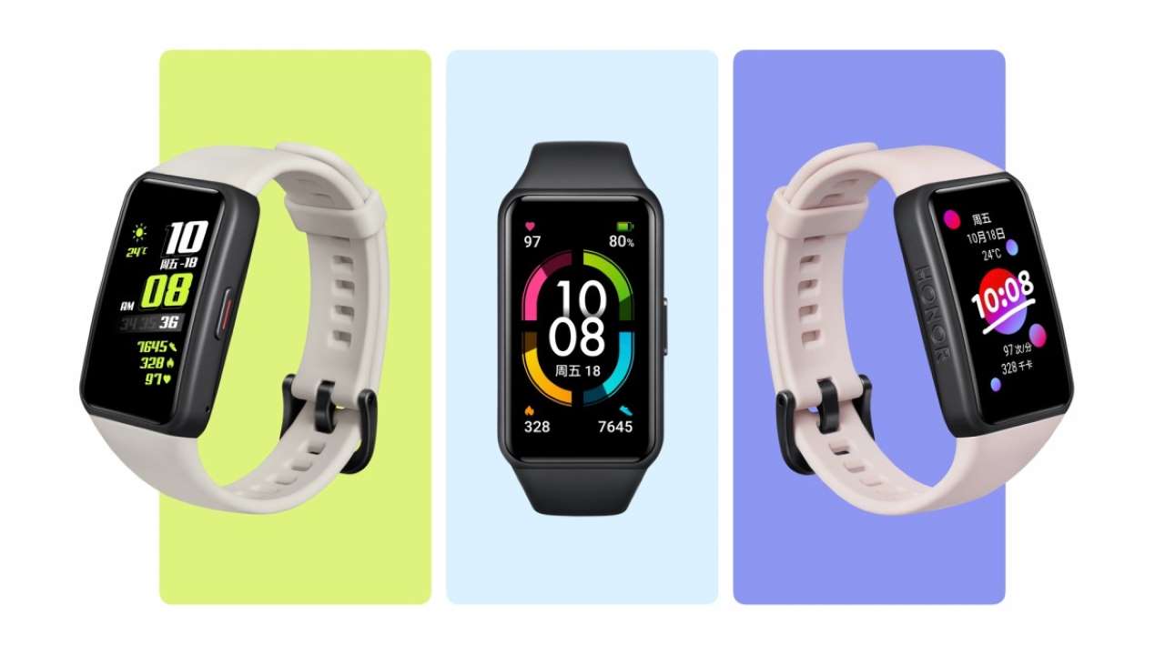 honor band 6 official at ces 202