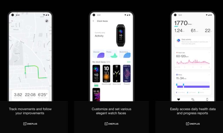 oneplus health oneplus band details