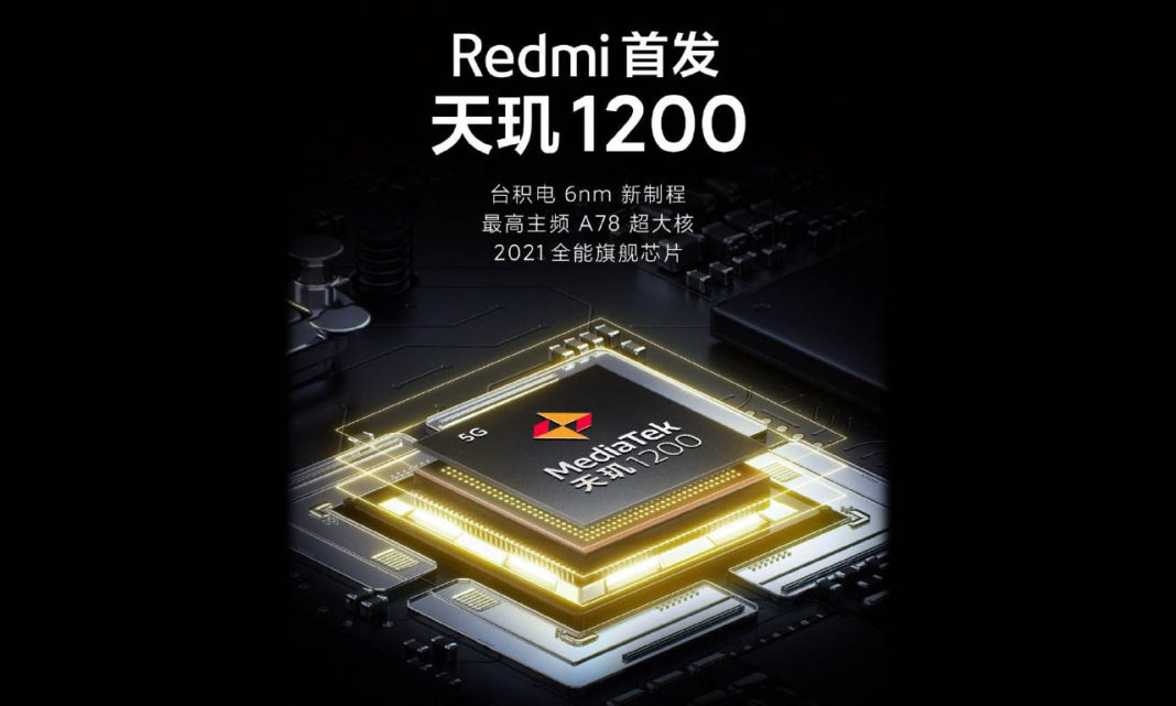 redmi gaming smartphone with dimensity 1200