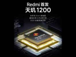 redmi gaming smartphone with dimensity 1200