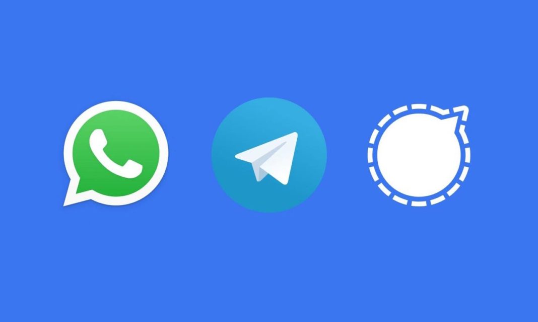whatsapp fail help telegram and signal