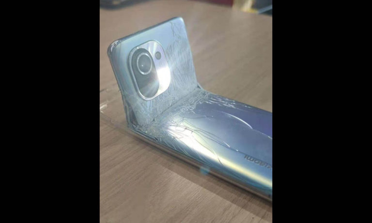 xiaomi mi 11 bend 90 deg broken