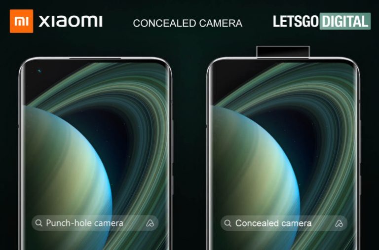 Xiaomi pop up camera