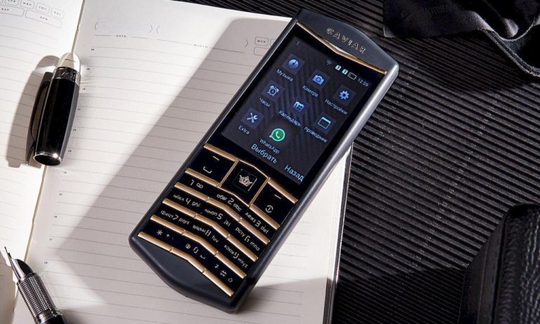 Caviar Origin Concept Vertu Phone With Android