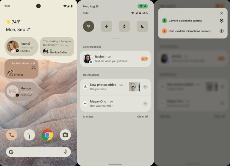Android 12 UI