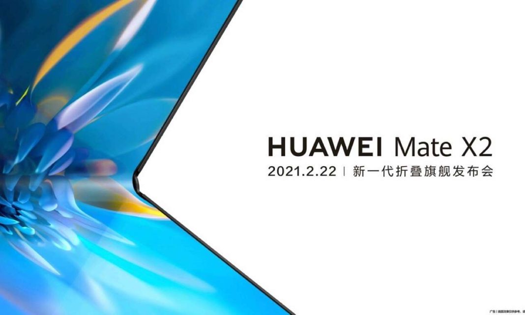 Huawei Mate X2 launch at 22 February