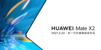 Huawei Mate X2 launch at 22 February