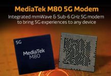 mediatek m80 5g mmwave modem