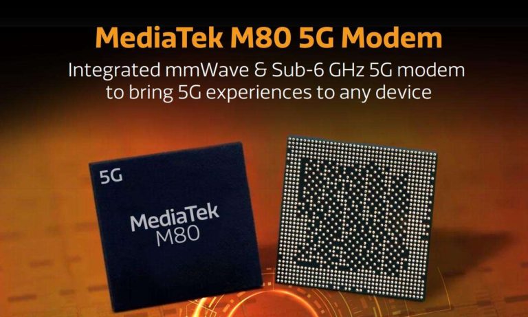 mediatek m80 5g mmwave modem