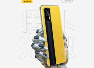 realme gt 5g yellow