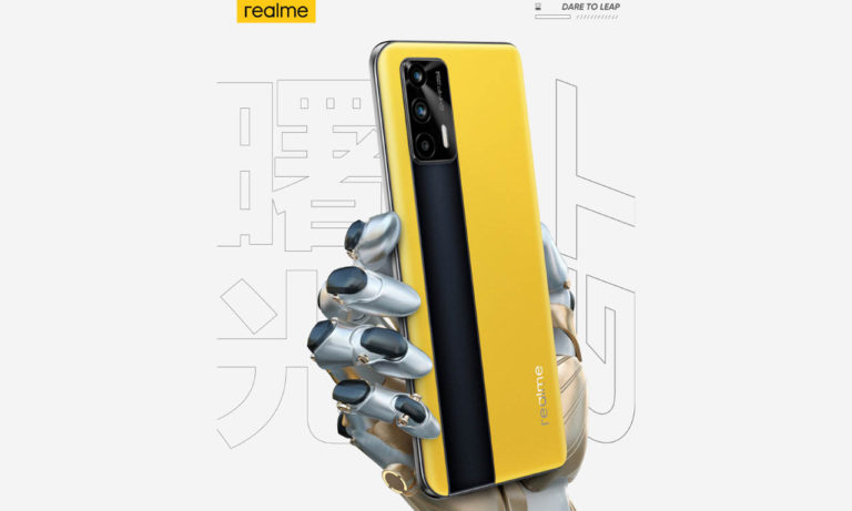 realme gt 5g yellow