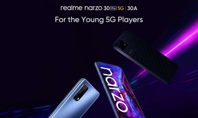 realme narzo 30a 30 pro 5g buds air 2