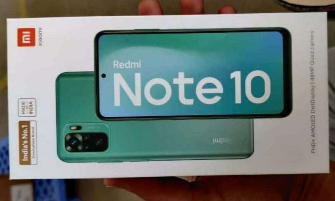 redmi note 10 retail box