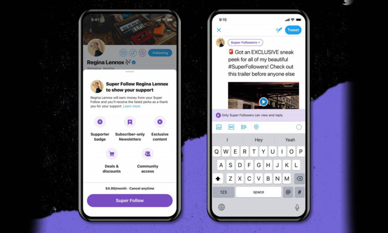 twitter super follow