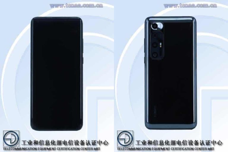 xiaomi mi 10 snapdragon 870 tenaa