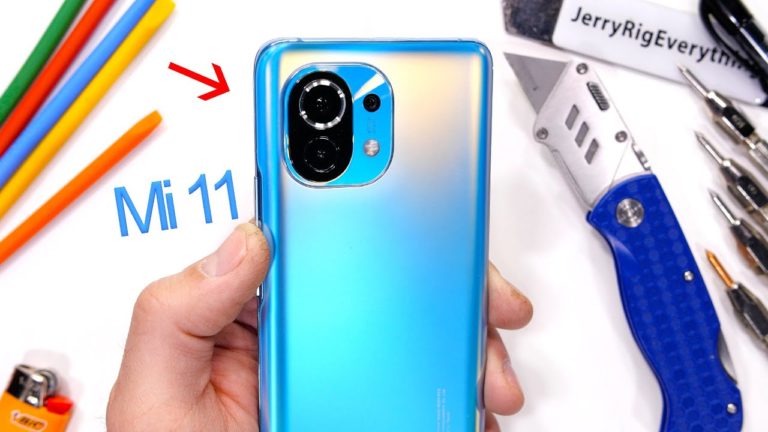xiaomi mi 11 jerryrigeverything