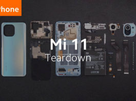 xiaomi mi 11 official teardown