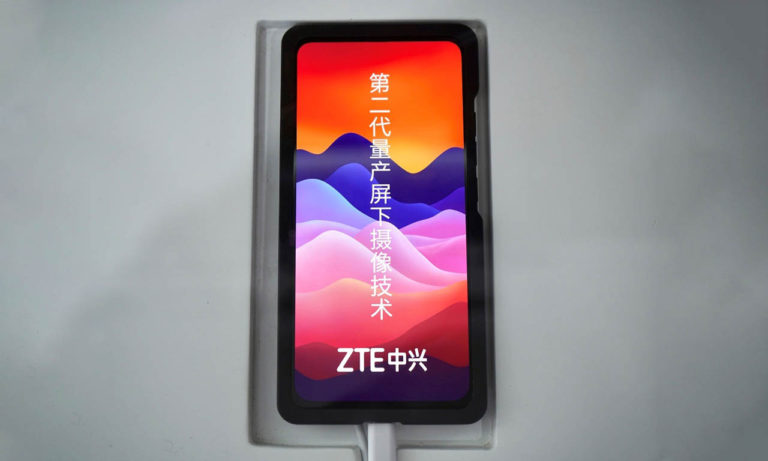 zte axon 30 5g 2gen under display camera