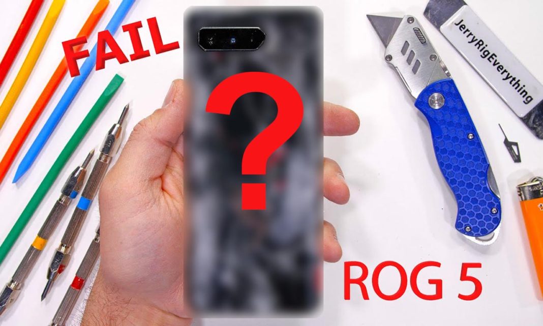 Asus ROG Phone 5 durability fail