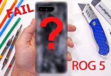 Asus ROG Phone 5 durability fail