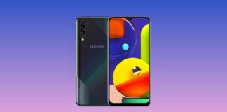 Samsung Galaxy A50s camera update