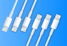 no trans from Lightning to usb type-c for iphones