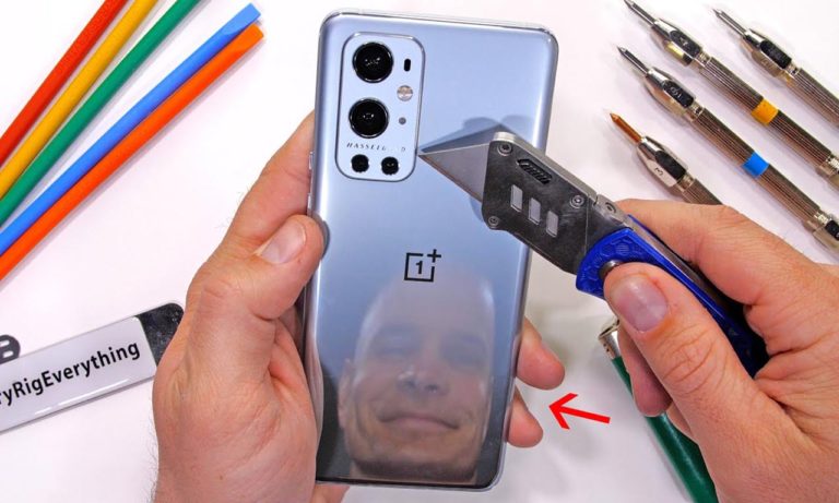oneplus 9 pro jerryrigeverything