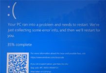 windows 10 march update crash pc bsod