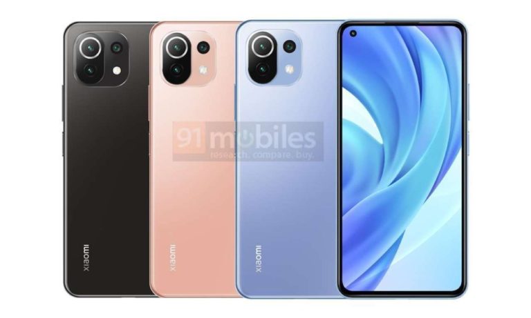 xiaomi mi 11 lite render