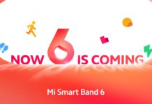 xiaomi mi smart band 6 launch event