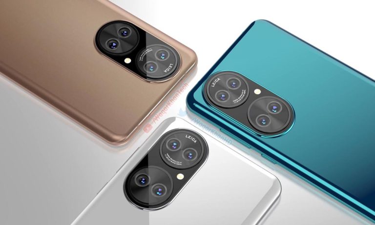 Huawei P50 Detailed Renders