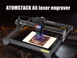 ATOMSTACK A5 20W Laser Engraver στα 158 ευρώ atomstack