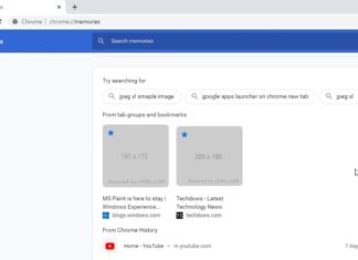 chrome memories