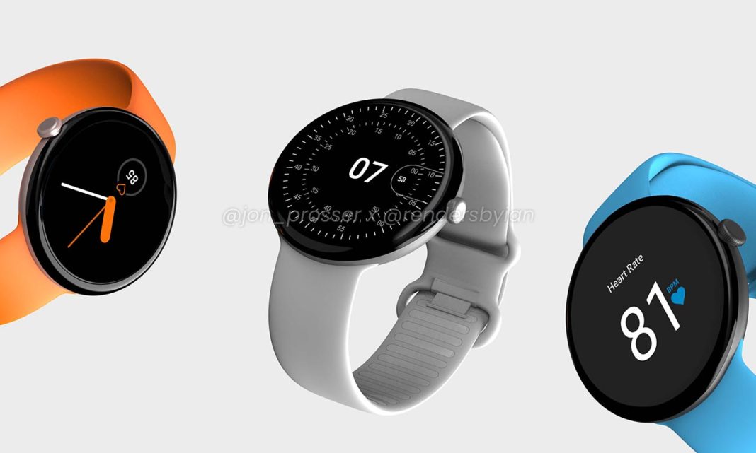 pixel watch first high quality renders
