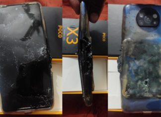 poco x3 exploded will charge
