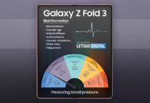 samsung foldable with health sensors