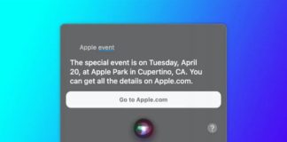 siri reveal apple event