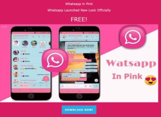 whatsapp pink scam
