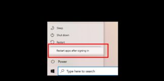 windows 10 new power menu option sun valley