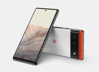Google Pixel 6 renders onleaks
