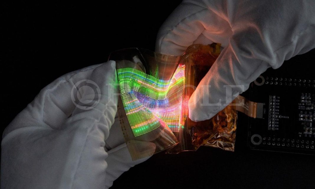 Royole micro-LED stretchable display