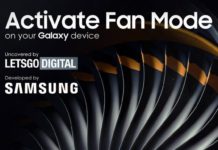 Samsung gaming smartphone Exynos 2200 fan